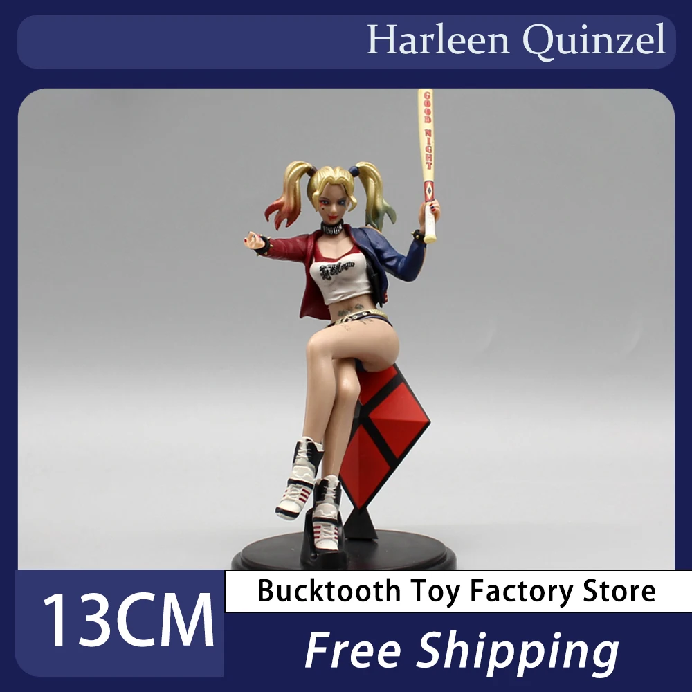 13cm Batman Anime Figure Harleen Quinzel Figurine Pvc Gk Statue Figurine Model Doll Collection Ornament Desk Decoration Toy Gift
13cm Batman Anime Figure Harleen Quinzel Figurine Pvc Gk Statue Figurine Model Doll Collection Ornament Desk Decoration Toy Gift
