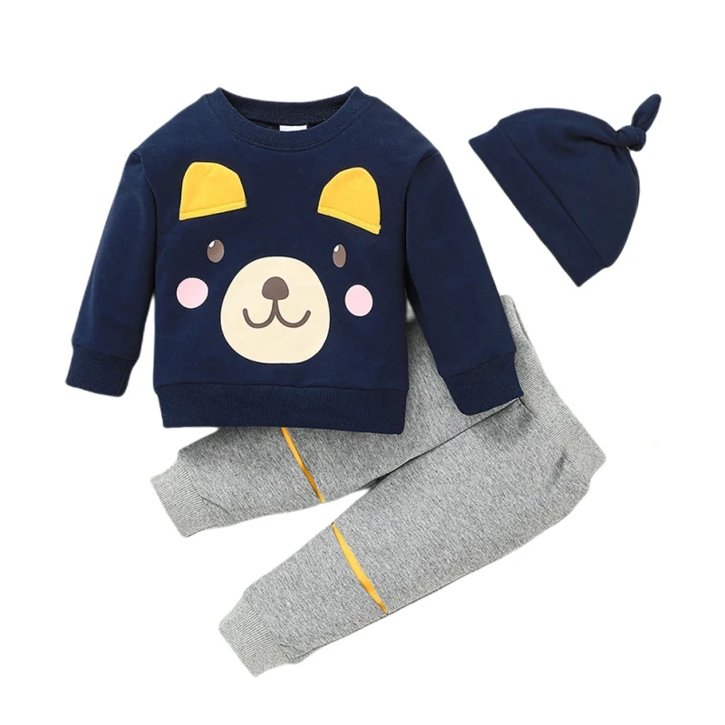 3 шт./комплект, кофта с длинным рукавом + штаны + шапка
3 шт./комплект, кофта с длинным рукавом + штаны + шапка