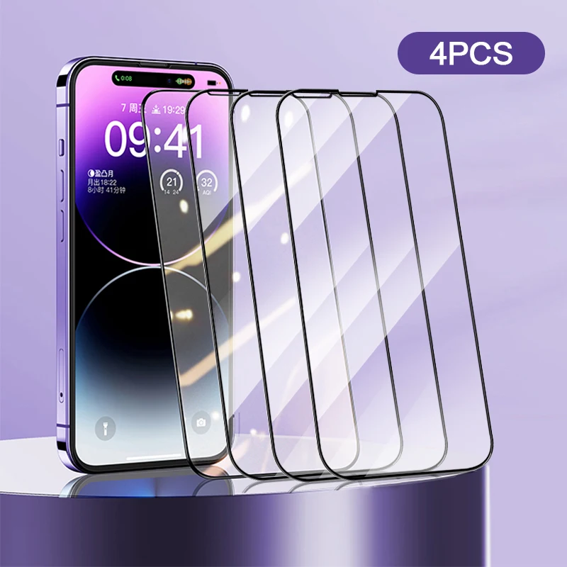 Закаленное стекло с полным покрытием для iPhone 14 Pro Max, Защитная пленка для экрана, аксессуары для iPhone 14 Pro Max, 14 Plus, прозрачная HD пленка
Закаленное стекло с полным покрытием для iPhone 14 Pro Max, Защитная пленка для экрана, аксессуары для iPhone 14 Pro Max, 14 Plus, прозрачная HD пленка