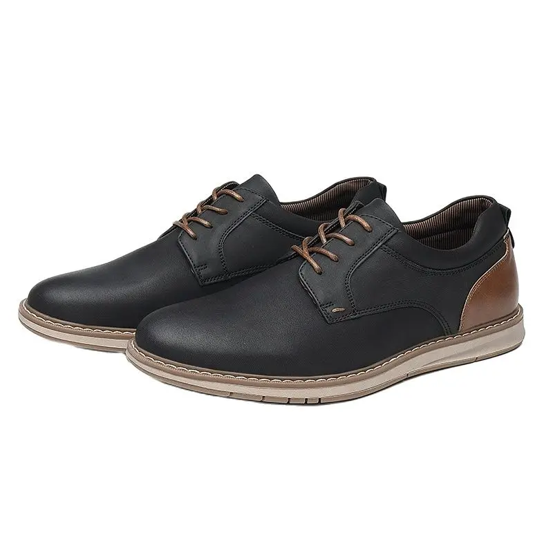 New Shoes For Men 2023 Spring/Summer Pu Leather Breathable Casual Shoes Lace up Office Style Business Men's Sneaker
New Shoes For Men 2023 Spring/Summer Pu Leather Breathable Casual Shoes Lace up Office Style Business Men's Sneaker