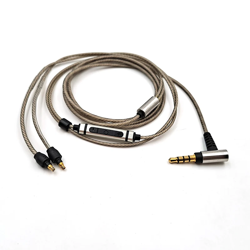 For Sennheiser IE40 IE40Pro Replaceable Earphone 3.5mm Stereo High Purity Silver Plated Microphone Upgrade Headphone Cable
For Sennheiser IE40 IE40Pro Replaceable Earphone 3.5mm Stereo High Purity Silver Plated Microphone Upgrade Headphone Cable
