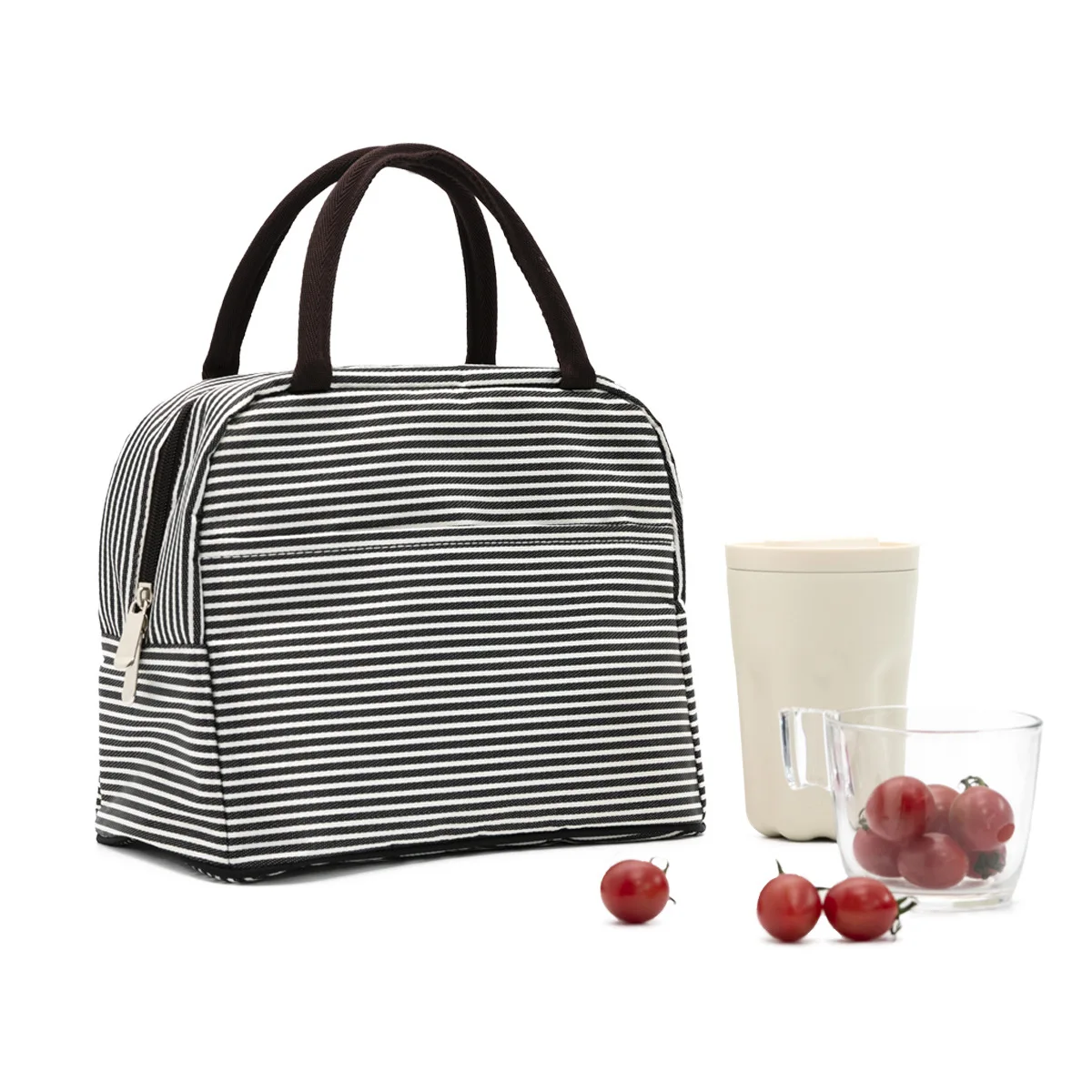 Портативная Термосумка для ланча, теплоизолированный дорожный Ланч-бокс из ткани Оксфорд с полосатым принтом для пикника, для мужчин, женщин и детей
Портативная Термосумка для ланча, теплоизолированный дорожный Ланч-бокс из ткани Оксфорд с полосатым принтом для пикника, для мужчин, женщин и детей