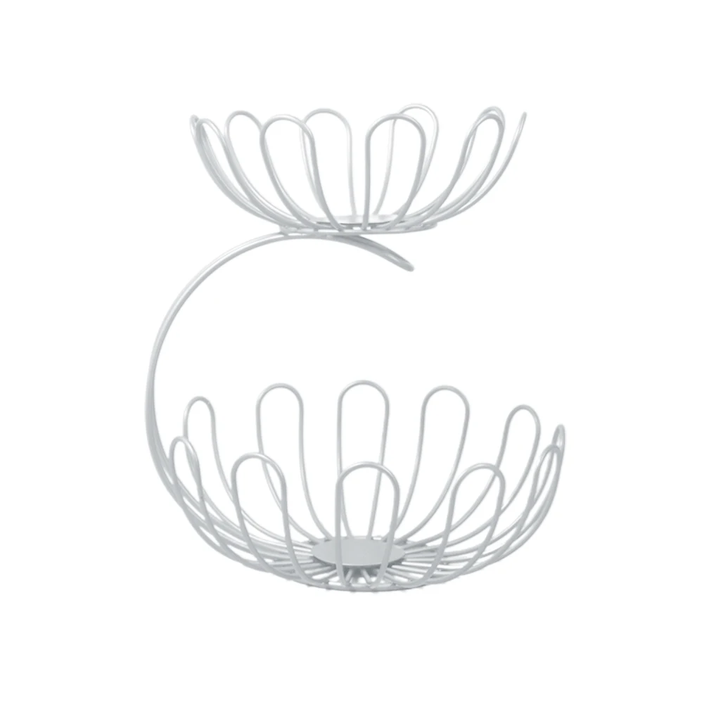Kitchen Organizer Home Display Stand Iron Nordic Modern Living Room Wedding Party Countertop Draining Fruit Basket Double Layer
Kitchen Organizer Home Display Stand Iron Nordic Modern Living Room Wedding Party Countertop Draining Fruit Basket Double Layer