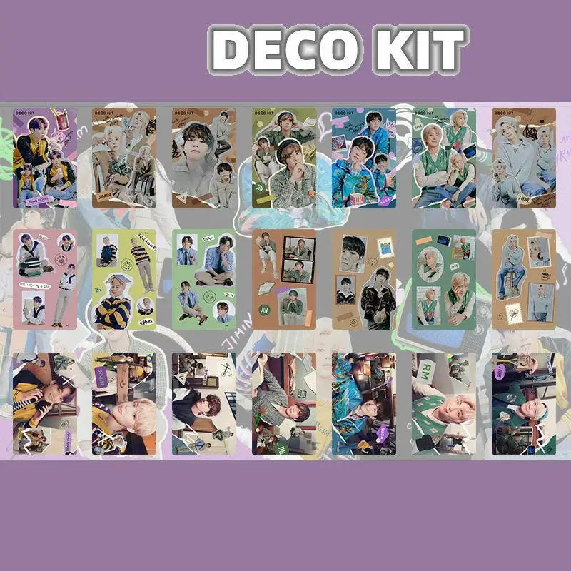 KPOP bangtan boys DECO KIT PREVIEW SPOT Photo Card High Quality LOMO Collector Card Polaroid Card Postcard Gifts SUGA JIMIN V JK
KPOP bangtan boys DECO KIT PREVIEW SPOT Photo Card High Quality LOMO Collector Card Polaroid Card Postcard Gifts SUGA JIMIN V JK