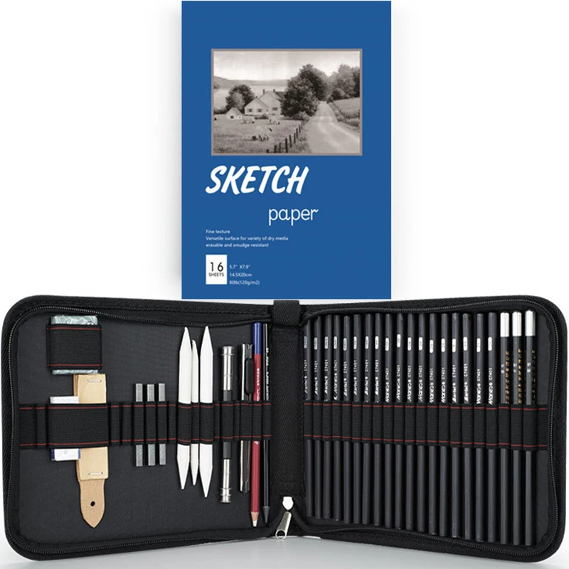 Professional Drawing Sketch Pencils and Drawing Pad Art Supplies for Drawing Art Sketching Shading Artist Pencils for Beginners
Professional Drawing Sketch Pencils and Drawing Pad Art Supplies for Drawing Art Sketching Shading Artist Pencils for Beginners