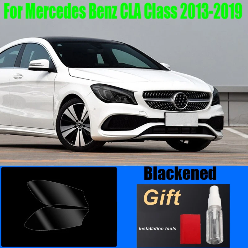 Mercedes-benz CLA Class 2013-2019 Headlamp TPU film, Transparent black protective stickers, accessories, 2 PCS.
Mercedes-benz CLA Class 2013-2019 Headlamp TPU film, Transparent black protective stickers, accessories, 2 PCS.