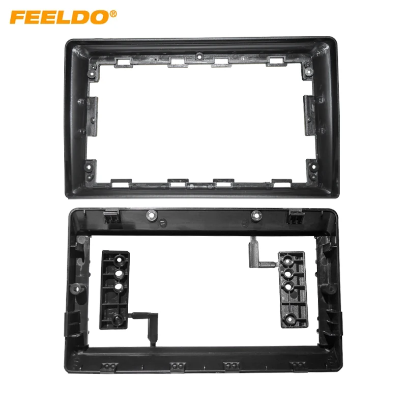 FEELDO Car Audio 9" Big Screen Fascia Frame Adapter For Toyota Universal Cars 2DIN Dash Fitting Panel Frame Kit
FEELDO Car Audio 9" Big Screen Fascia Frame Adapter For Toyota Universal Cars 2DIN Dash Fitting Panel Frame Kit
