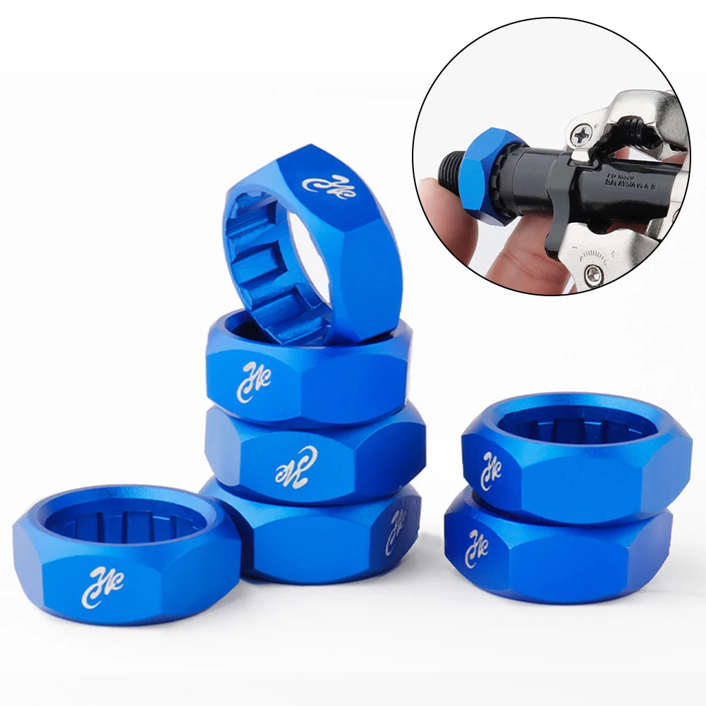 Bicycle Pedals Axle Spindle Lockring Removal Tool 10T For SPD Loosen Nut Cone Lock Pedal Fixing Ring Bike Repair Disassemble
Bicycle Pedals Axle Spindle Lockring Removal Tool 10T For SPD Loosen Nut Cone Lock Pedal Fixing Ring Bike Repair Disassemble