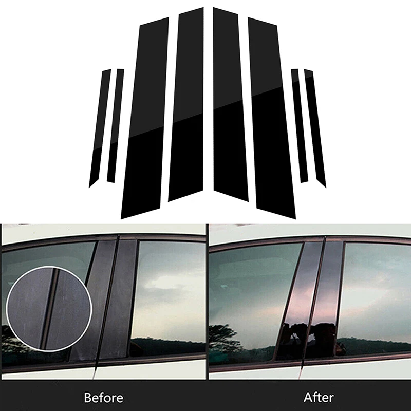 8Pcs Car Pillar Posts for Honda Civic 2012 2013 2014 2015 Glossy Black Door Window Trim Cover Stickers Styling Accessories
8Pcs Car Pillar Posts for Honda Civic 2012 2013 2014 2015 Glossy Black Door Window Trim Cover Stickers Styling Accessories