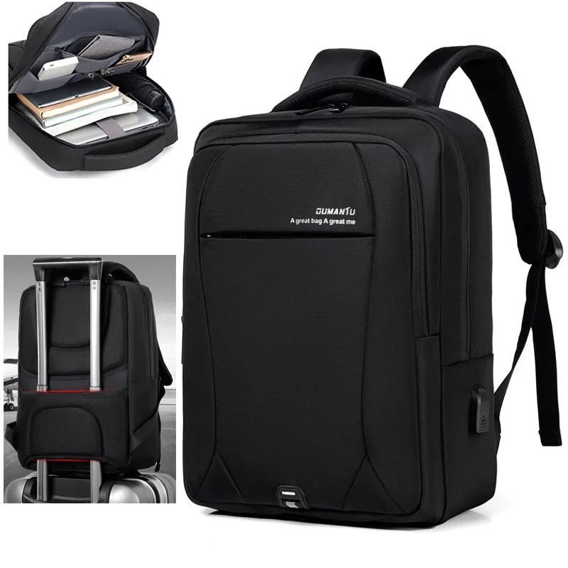 Men‘s 15.6 Inch Laptop Backpacks USB Waterproof Notebook Schoolbag Sports Travel School Bag Pack Backpack For Male Women Female
Men‘s 15.6 Inch Laptop Backpacks USB Waterproof Notebook Schoolbag Sports Travel School Bag Pack Backpack For Male Women Female