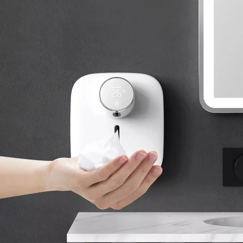 Youpin Loskii Smart Temperature Display USB 320ml Wall-mounted Automatic Soap Dispenser Rechargeable Waterproof Infrared machine
Youpin Loskii Smart Temperature Display USB 320ml Wall-mounted Automatic Soap Dispenser Rechargeable Waterproof Infrared machine