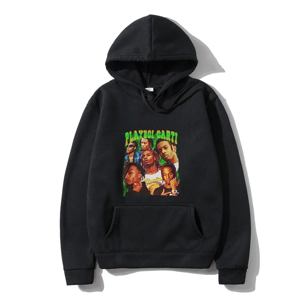 Hip Hop Rap Singer Playboi Carti New High Street Man Harajuku Print Winter Long-sleeved Thick Loose Casual Men Hoodie Oversized
Hip Hop Rap Singer Playboi Carti New High Street Man Harajuku Print Winter Long-sleeved Thick Loose Casual Men Hoodie Oversized