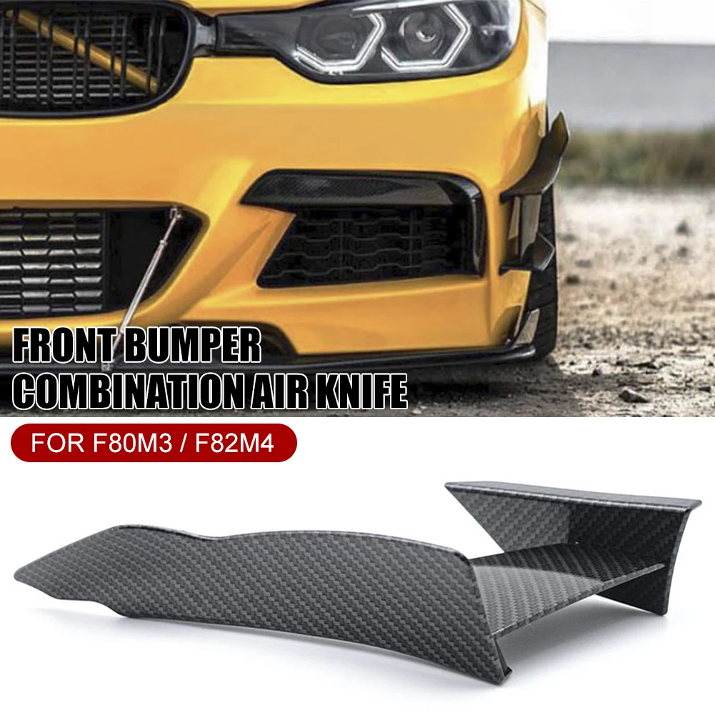 Car Front Bumper Lip Diffuser Side Fender Skirt Canard Fin Splitter Carbon Fiber Stickerfor BMW F80 F82 F83 M3 M4 2015-2019
Car Front Bumper Lip Diffuser Side Fender Skirt Canard Fin Splitter Carbon Fiber Stickerfor BMW F80 F82 F83 M3 M4 2015-2019