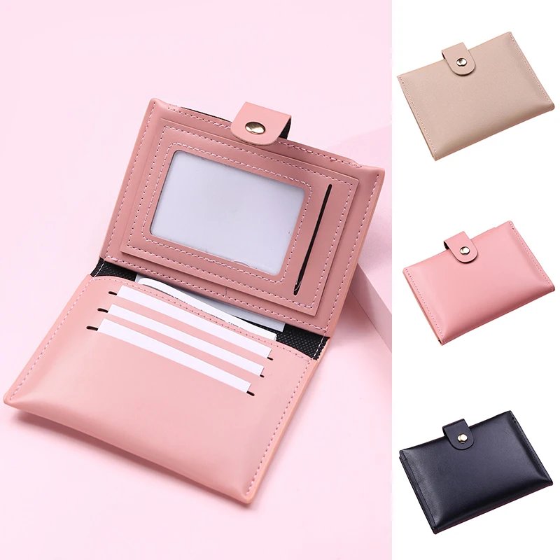 Simple Fashion Short Women Wallet Coin Purse Multi-card PU Leather Card Holder Cash Clip Clutch Men Card Case With Buckle 
Simple Fashion Short Women Wallet Coin Purse Multi-card PU Leather Card Holder Cash Clip Clutch Men Card Case With Buckle