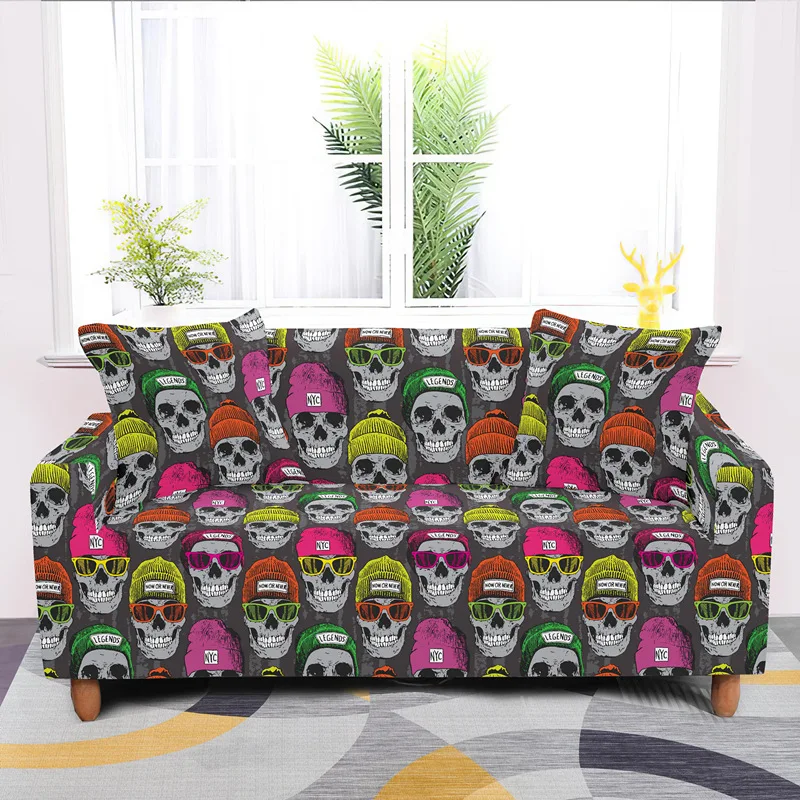 Scary Skull Pattern Stretch Cough Cover All Inclusive Anti-Fouling Sofa Towel Living Room Bedroom Anti-Fouling Cover Home Decor
Scary Skull Pattern Stretch Cough Cover All Inclusive Anti-Fouling Sofa Towel Living Room Bedroom Anti-Fouling Cover Home Decor