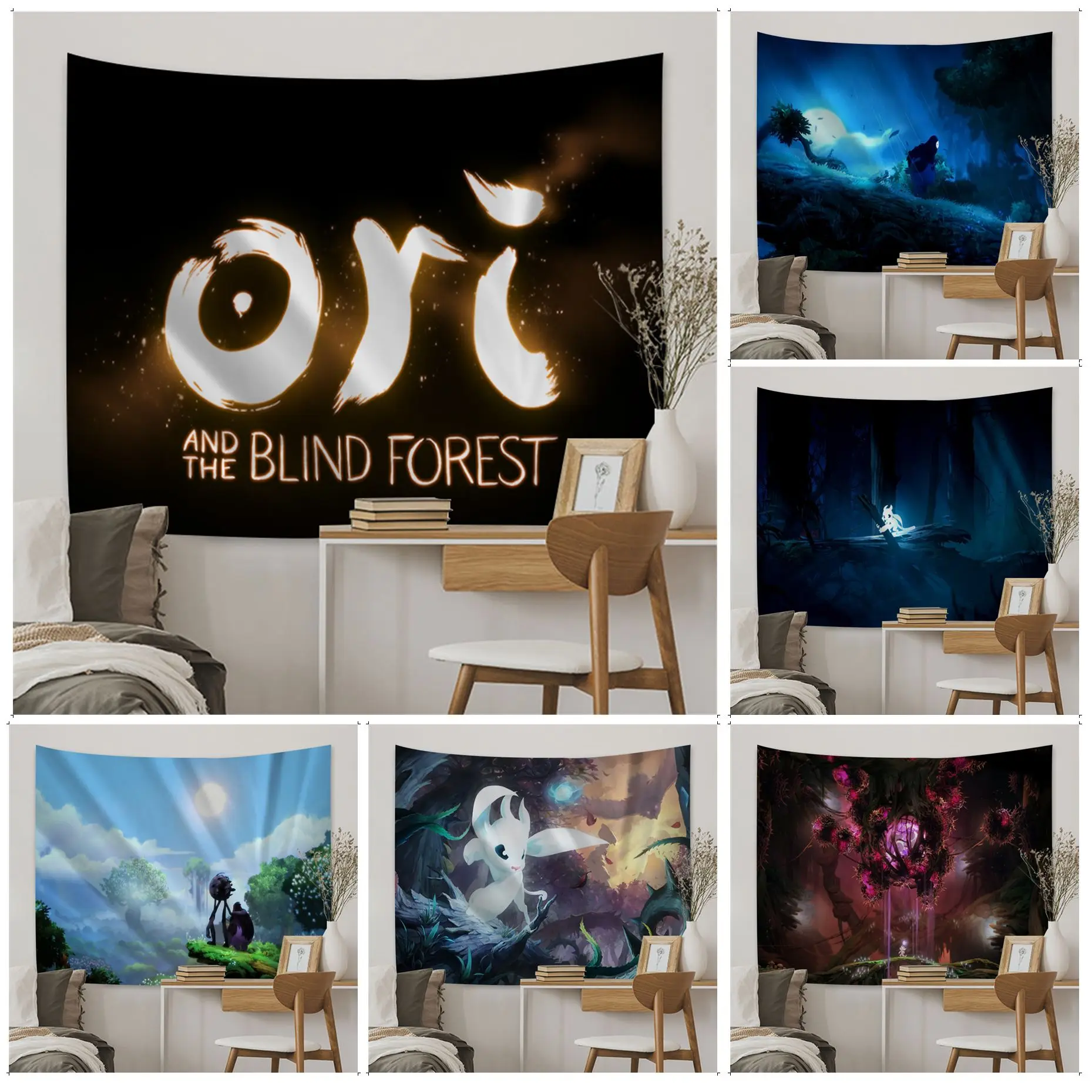 Ori And The Blind Forest Printed Large Wall Tapestry Bohemian Wall Tapestries Mandala Decor Blanket
Ori And The Blind Forest Printed Large Wall Tapestry Bohemian Wall Tapestries Mandala Decor Blanket