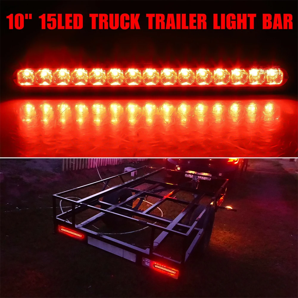 Red Auto Automatic 15LED 12V High Installation Third 3rd Brake Stop Taillights Lamp Universal LED Tail Light With 2 Screws Nuts
Red Auto Automatic 15LED 12V High Installation Third 3rd Brake Stop Taillights Lamp Universal LED Tail Light With 2 Screws Nuts