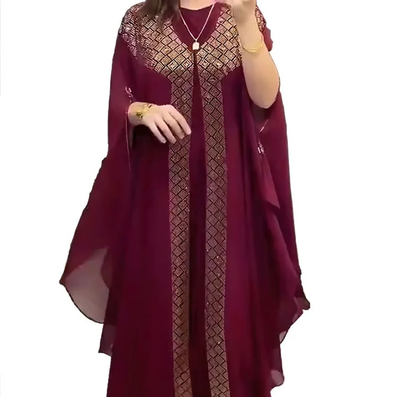 African Dresses for Women 2 Piece Sets Dashiki African Clothing Robe African Femme Chiffon Evening Long Dress Africa Clothes
African Dresses for Women 2 Piece Sets Dashiki African Clothing Robe African Femme Chiffon Evening Long Dress Africa Clothes