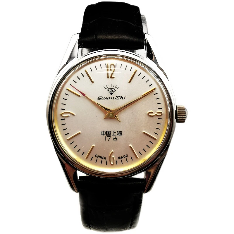 Genuine Shanghai Mechanical Watch Manual Winding 17 Diamond Retro Fashion Waterproof Mens Watch Religio Masculino Watche for Men
Genuine Shanghai Mechanical Watch Manual Winding 17 Diamond Retro Fashion Waterproof Mens Watch Religio Masculino Watche for Men