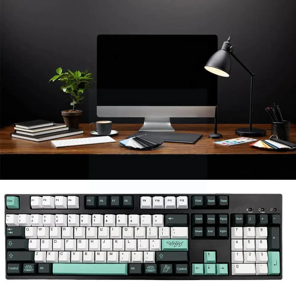 Цветные клавиши Gmk 137 для ботанического сада Xda Cactus Pbt, сублимированный краской, Xda профиль для Mx Switch, механическая клавиатура H2a0 
Цветные клавиши Gmk 137 для ботанического сада Xda Cactus Pbt, сублимированный краской, Xda профиль для Mx Switch, механическая клавиатура H2a0