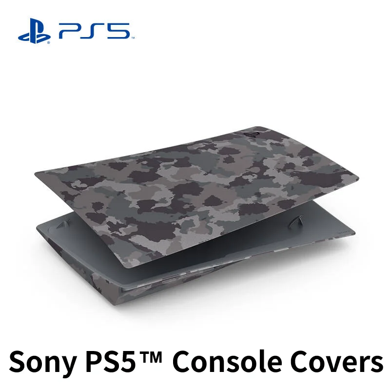 Sony Original PS5 PlayStation 5 Console Covers Shell Camouflage Grey Hard Plastic Faceplates Skin Replacement Plates Accessories
Sony Original PS5 PlayStation 5 Console Covers Shell Camouflage Grey Hard Plastic Faceplates Skin Replacement Plates Accessories