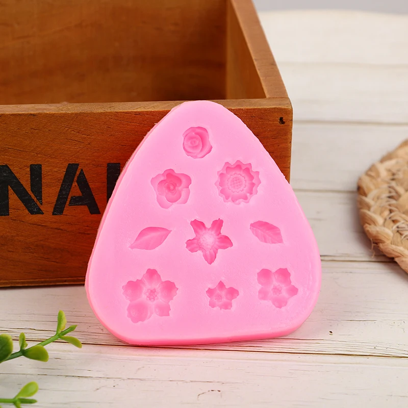 1Pc Cartoon Flower Leaf Silicone Cake Mold DIY Fondant Soap Cupcake Jelly Candy Chocolate Decoration Baking Tool Mould
1Pc Cartoon Flower Leaf Silicone Cake Mold DIY Fondant Soap Cupcake Jelly Candy Chocolate Decoration Baking Tool Mould