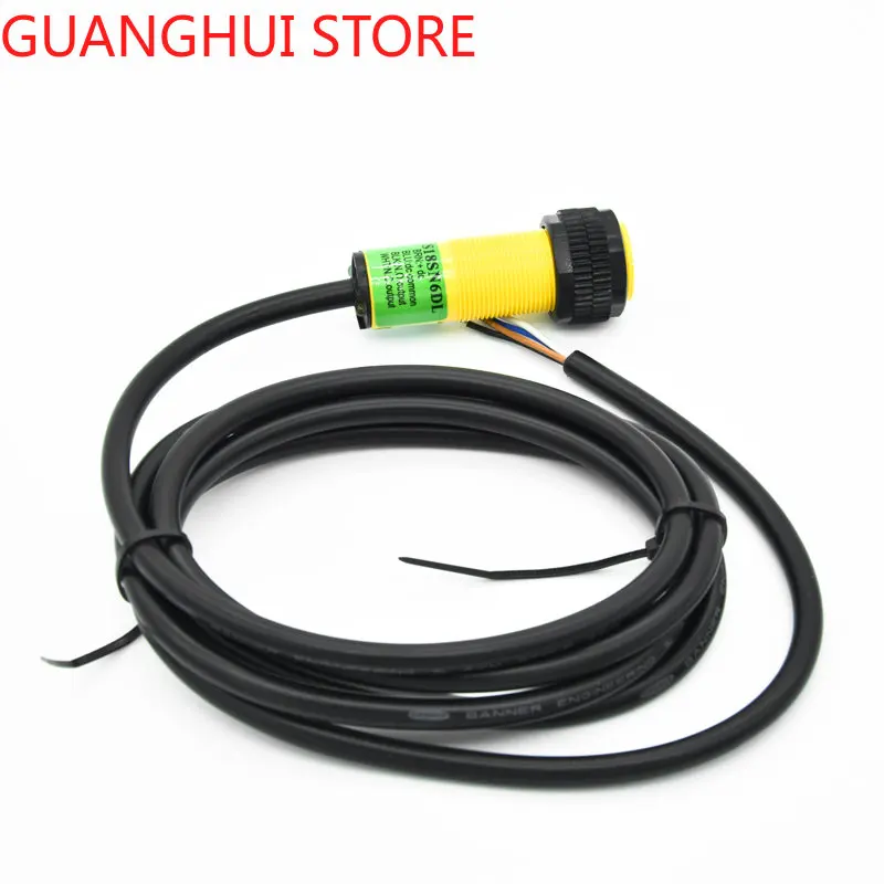 New Sensor Photoelectric Switch S18SN6DL S18SN6D S18SP6DL
New Sensor Photoelectric Switch S18SN6DL S18SN6D S18SP6DL