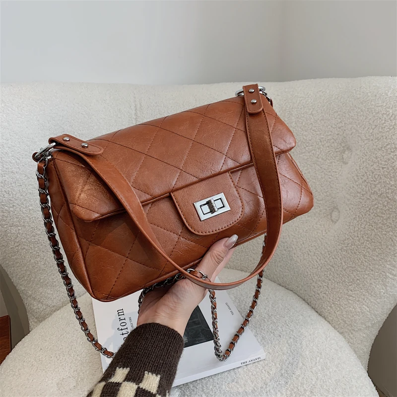 3 Color Women's Shoulder Crossbody Bags Bags for Women Diamond Check PU Leather Large Capacity Square Purses and Handbags
3 Color Women's Shoulder Crossbody Bags Bags for Women Diamond Check PU Leather Large Capacity Square Purses and Handbags