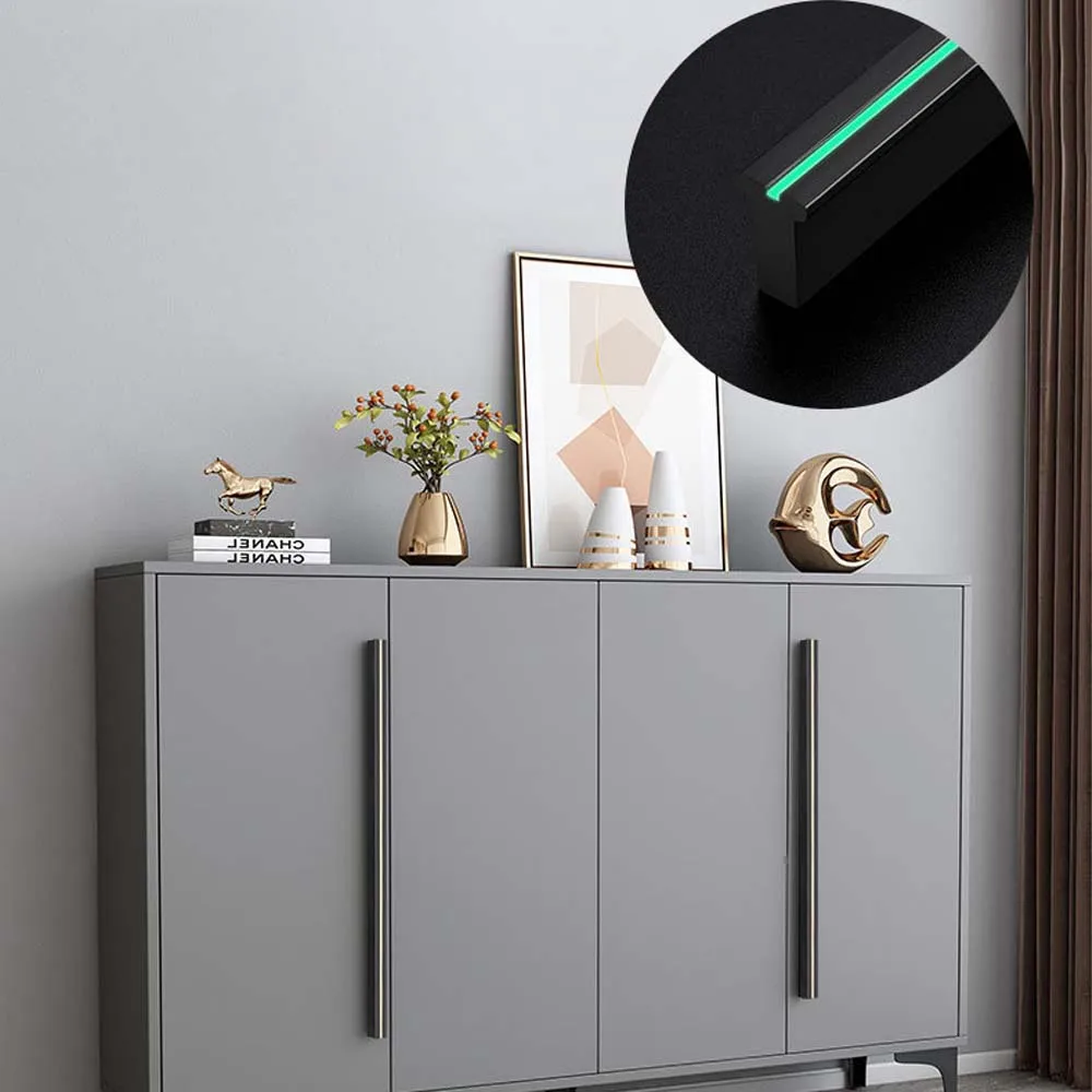 T-type Luminous Extension Cabinet Door Cabinet Door Handle Modern Simple High-grade Black Drawer Closet Door Knobs for Furniture
T-type Luminous Extension Cabinet Door Cabinet Door Handle Modern Simple High-grade Black Drawer Closet Door Knobs for Furniture