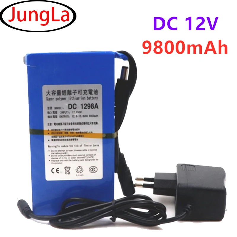 Free Shipping2022 DC12980 12V 9800MAH Batterie Hohe Qualität Wiederaufladbare Tragbare Lithium-ionen DC1298A Mit US/EU Stecker
Free Shipping2022 DC12980 12V 9800MAH Batterie Hohe Qualität Wiederaufladbare Tragbare Lithium-ionen DC1298A Mit US/EU Stecker