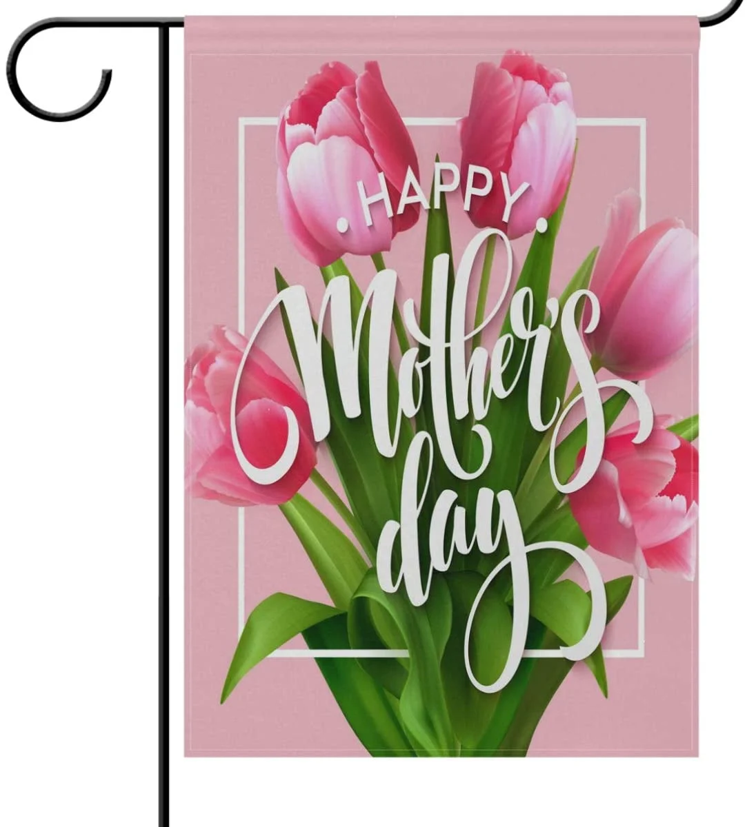 Blooming Tulip Flowers Carnation Garden Yard Flags Welcome Outdoor Indoor Banner for Party Holiday Home Decorations
Blooming Tulip Flowers Carnation Garden Yard Flags Welcome Outdoor Indoor Banner for Party Holiday Home Decorations