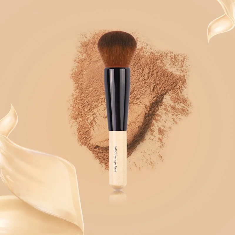 Luxury Champagne Makeup Brushes Flat Top Foundation Brush Large Face Brush Repair Brush Contour Brush for Liquid Cream Powder
Luxury Champagne Makeup Brushes Flat Top Foundation Brush Large Face Brush Repair Brush Contour Brush for Liquid Cream Powder