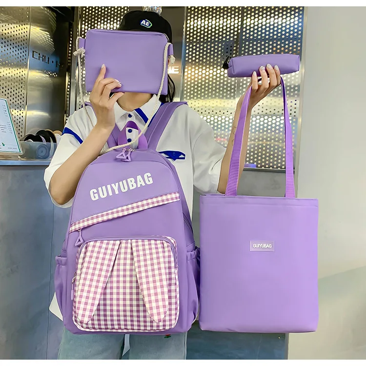 New High School Girls Backpack Shoulder Bags Multi Pockets Waterproof School Bag Teenage Girls Fashion Kawaii Backpack Mochila
New High School Girls Backpack Shoulder Bags Multi Pockets Waterproof School Bag Teenage Girls Fashion Kawaii Backpack Mochila
