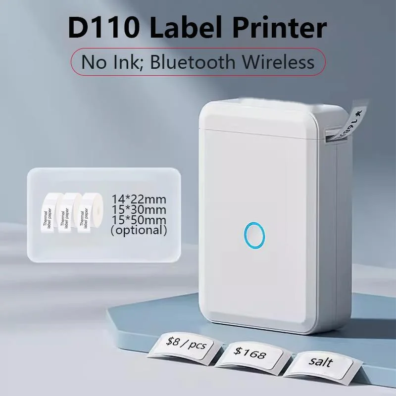 For Niimbot D110 Mini Label Printer Pocket Thermal Self-Adhesive Sticker Printer Portable Mobile Bluetooth Wireless Labeling
For Niimbot D110 Mini Label Printer Pocket Thermal Self-Adhesive Sticker Printer Portable Mobile Bluetooth Wireless Labeling