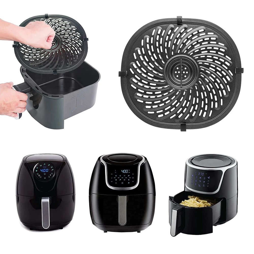 Air Fryer Grill Pan Replacement Parts With Silicone Sleeve For Power XL Gowise 7QT Upgraded Crisper 25.3*23.4cm Grilled Saucer
Air Fryer Grill Pan Replacement Parts With Silicone Sleeve For Power XL Gowise 7QT Upgraded Crisper 25.3*23.4cm Grilled Saucer