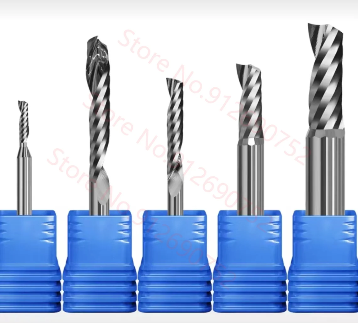 Milling cutter woodwork UP &DOWN Cut 2 Flutes Spiral Carbide Milling Tool, CNC Router, Compression Wood End Mill Cutter Bits
Milling cutter woodwork UP &DOWN Cut 2 Flutes Spiral Carbide Milling Tool, CNC Router, Compression Wood End Mill Cutter Bits