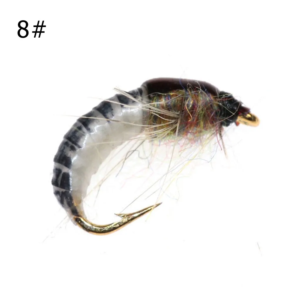 Realistic Nymph Scud Fly For Trout Fishing Artificial Insect Bait Lure Scud Worm Fishing Lure To Catch Salmon Trout ..... . .
Realistic Nymph Scud Fly For Trout Fishing Artificial Insect Bait Lure Scud Worm Fishing Lure To Catch Salmon Trout ..... . .