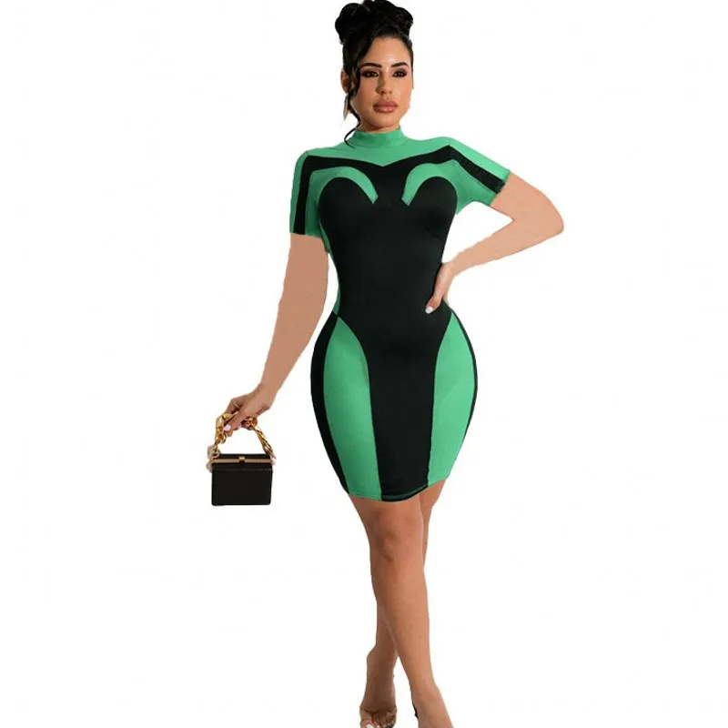 Y2k Мини платье для женщин мода лоскутное обтягивающее Ropa Mujer 2022 Новое стоячий воротник выше колена уличная короткое платье наряды лето
Y2k Мини платье для женщин мода лоскутное обтягивающее Ropa Mujer 2022 Новое стоячий воротник выше колена уличная короткое платье наряды лето