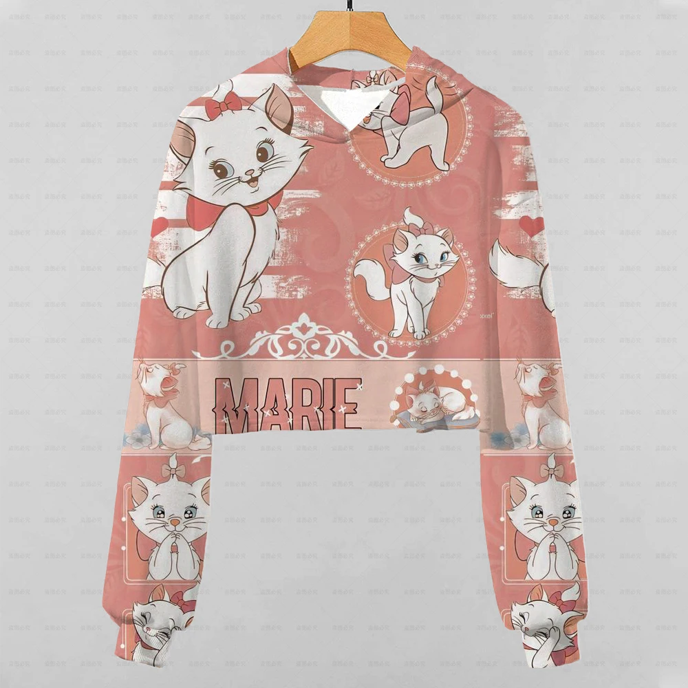 Disney Mary Cat Cute Fashion Girls Hoodie Disney Creative Children Hoodie Multi Functional Children's Sweatshirt Autumn 
Disney Mary Cat Cute Fashion Girls Hoodie Disney Creative Children Hoodie Multi Functional Children's Sweatshirt Autumn