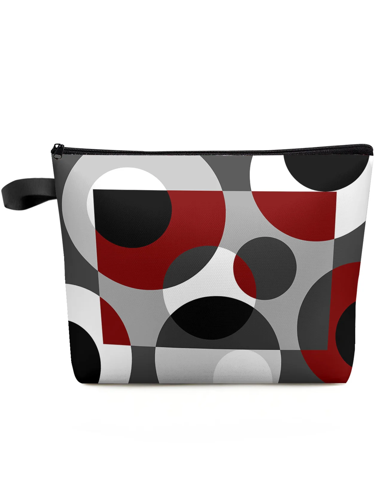 Geometric Figures Dark Red Grey Makeup Bag Pouch Travel Essentials Lady Women Cosmetic Bags Toilet Organizer Storage Pencil Case
Geometric Figures Dark Red Grey Makeup Bag Pouch Travel Essentials Lady Women Cosmetic Bags Toilet Organizer Storage Pencil Case