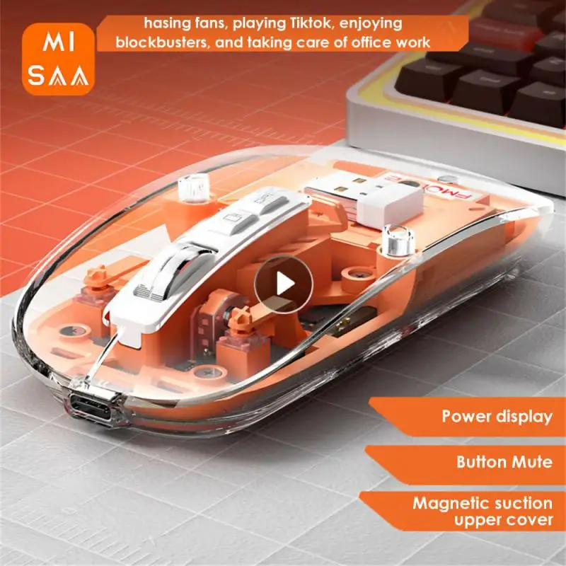 Прозрачная беспроводная мышь с Usb-интерфейсом предотвращает просмотр, прозрачная беспроводная мышь, бесшумная мышь, Офисная мышь 
Прозрачная беспроводная мышь с Usb-интерфейсом предотвращает просмотр, прозрачная беспроводная мышь, бесшумная мышь, Офисная мышь