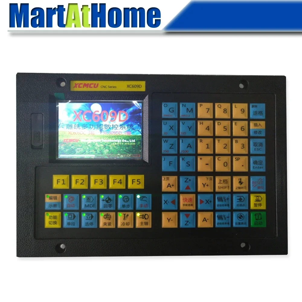 XC609D 3-осевой / 4-осевой USB-контроллер системы управления ЧПУ FANUC G-код Поддержка автономного фрезерования Расточное сверление Гравировка Подача
XC609D 3-осевой / 4-осевой USB-контроллер системы управления ЧПУ FANUC G-код Поддержка автономного фрезерования Расточное сверление Гравировка Подача