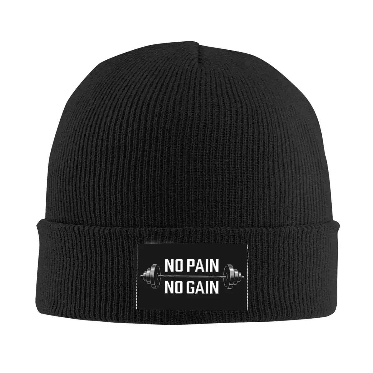 No Pain No Gain Gym Motivational Quote Beanie Cap Winter Warm Bonnet Homme Knitting Hats Bodybuilding Skullies Beanies Hat
No Pain No Gain Gym Motivational Quote Beanie Cap Winter Warm Bonnet Homme Knitting Hats Bodybuilding Skullies Beanies Hat