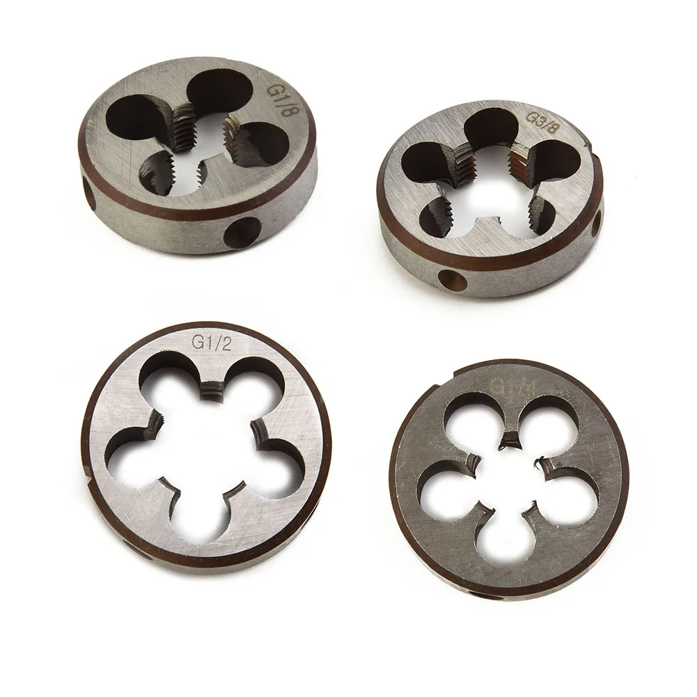 High Duty Pipe Thread Round Dies BSP 1/8 1/4 3/8 1/2 3/4 HSS High Speed Steel For Home Or Professional Hand Tools
High Duty Pipe Thread Round Dies BSP 1/8 1/4 3/8 1/2 3/4 HSS High Speed Steel For Home Or Professional Hand Tools
