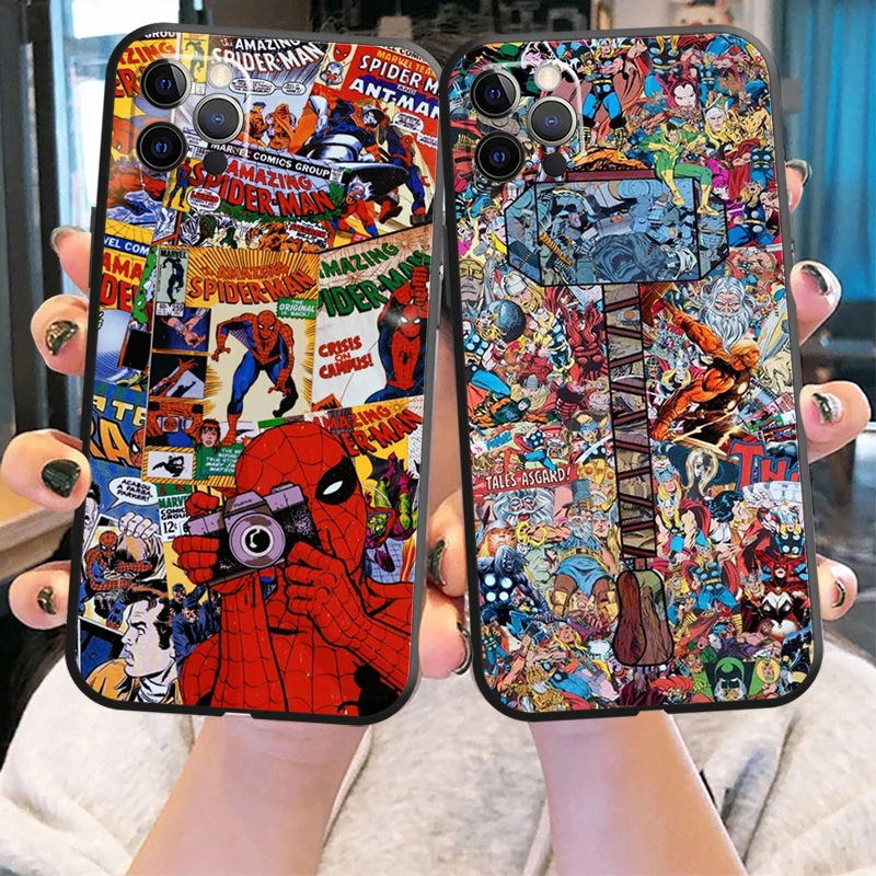 Marvel Comics Logo Phone Case For iPhone X XS XR XS Max 11 11 Pro 12 12 Pro Max For iPhone 12 13 Mini Silicone Cover Back Soft
Marvel Comics Logo Phone Case For iPhone X XS XR XS Max 11 11 Pro 12 12 Pro Max For iPhone 12 13 Mini Silicone Cover Back Soft