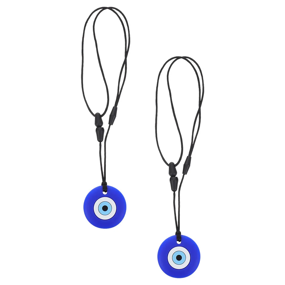 2pcs Baby Teething Pendants Tooth Chew Pendants Baby Oral Teethers (Blue)
2pcs Baby Teething Pendants Tooth Chew Pendants Baby Oral Teethers (Blue)