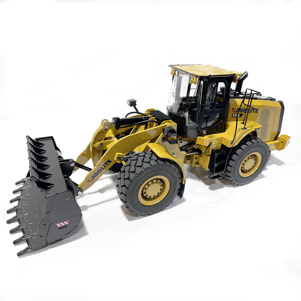 Huina 1/16 Carbolite K966 Hydraulic Remote Control Loader Model Metal Bulldozer with Light Boy Toy
Huina 1/16 Carbolite K966 Hydraulic Remote Control Loader Model Metal Bulldozer with Light Boy Toy