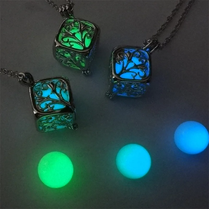 Hollow Square Tree of Life Luminous Bead Necklace DIY Light Up Magic Box Glowing Necklace Women Glow In The Dark Jewelry Gifts
Hollow Square Tree of Life Luminous Bead Necklace DIY Light Up Magic Box Glowing Necklace Women Glow In The Dark Jewelry Gifts
