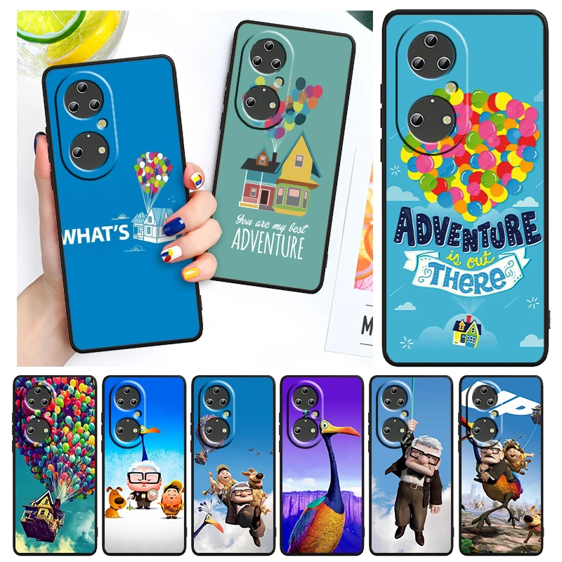 Balloon Anime UP Phone Case For Huawei P50 P40 P30 P20 Lite 5G Nova Y70 Plus 9 SE Pro 5T Y9S Y9 Prime Y6 Black Funda
Balloon Anime UP Phone Case For Huawei P50 P40 P30 P20 Lite 5G Nova Y70 Plus 9 SE Pro 5T Y9S Y9 Prime Y6 Black Funda
