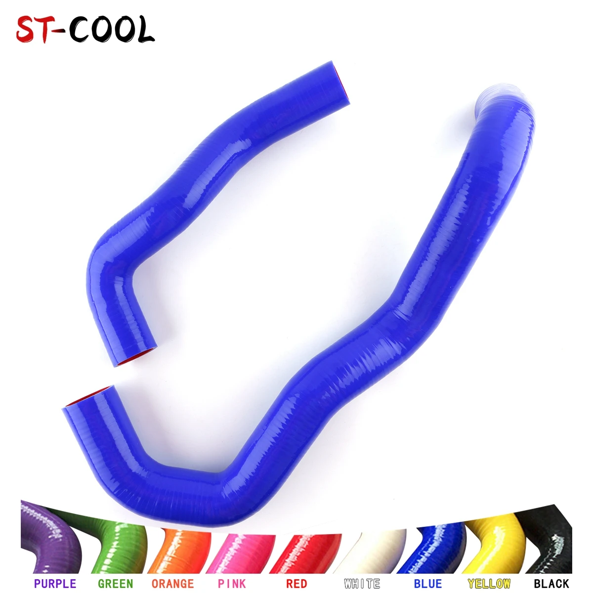 

Silicone Tube For 2002-2007 Ford F250 6.0L Diesel Twin Beam 2003 2004 2005 2006 Coolant Radiator Hoses Pipe Kit 2Pcs 10 Colors